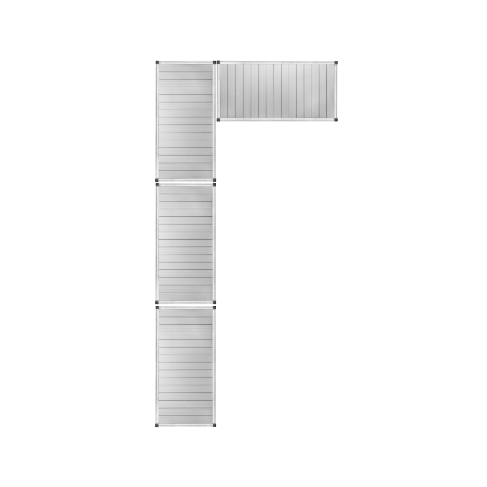 4 Section Right L-Shape Dock