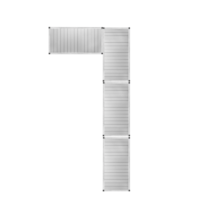 4 Section Left L-Shape Dock