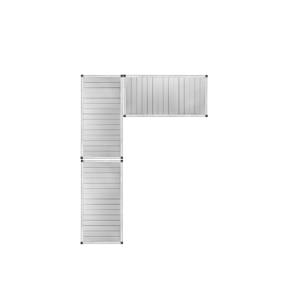 3 Section Right L-Shape Dock