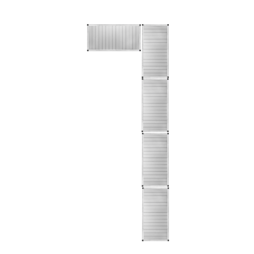 5 Section Left L-Shape Dock