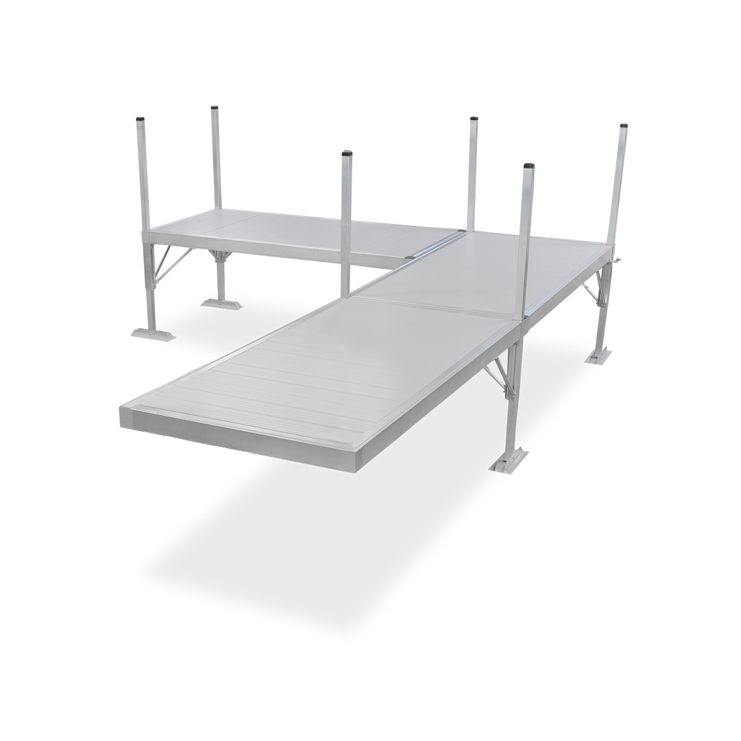 3 Section Left L-Shape Dock