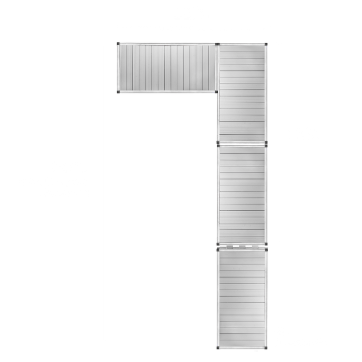 3 Section Left L-Shape Dock (With Shoreline-Kit)