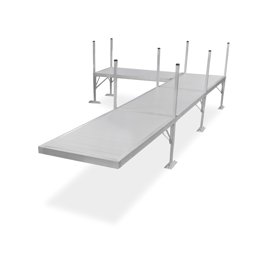 4 Section Left L-Shape Dock