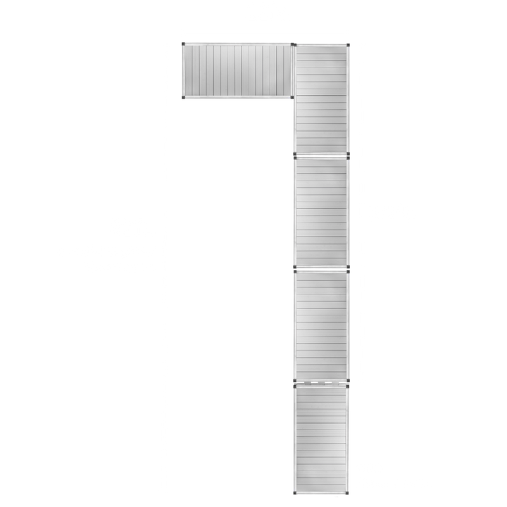 4 Section Left L-Shape Dock (With Shoreline-Kit)