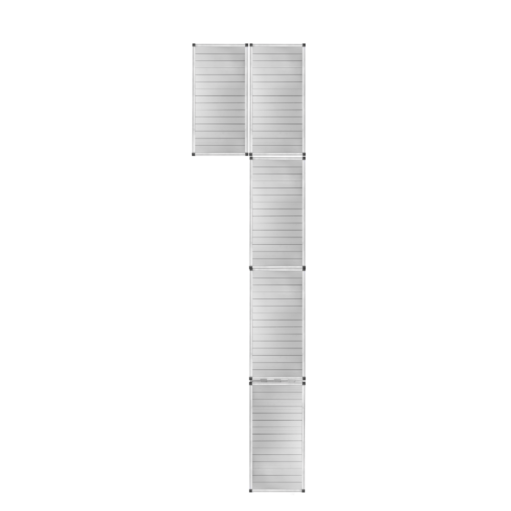 4 Section Left Platform Dock (With Shoreline-Kit)