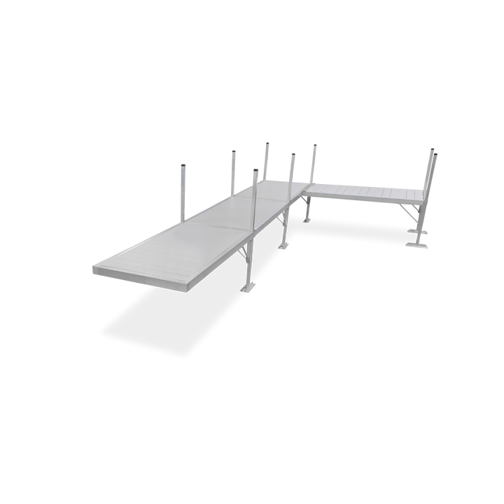 4 Section Right L-Shape Dock