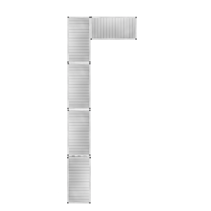 4 Section Right L-Shape Dock (With Shoreline-Kit)