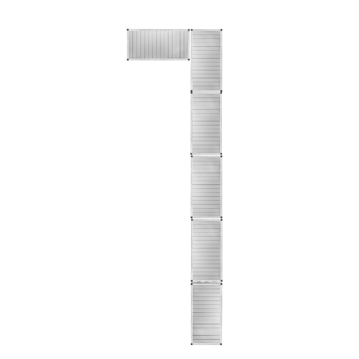 5 Section Left L-Shape Dock (With Shoreline-Kit)