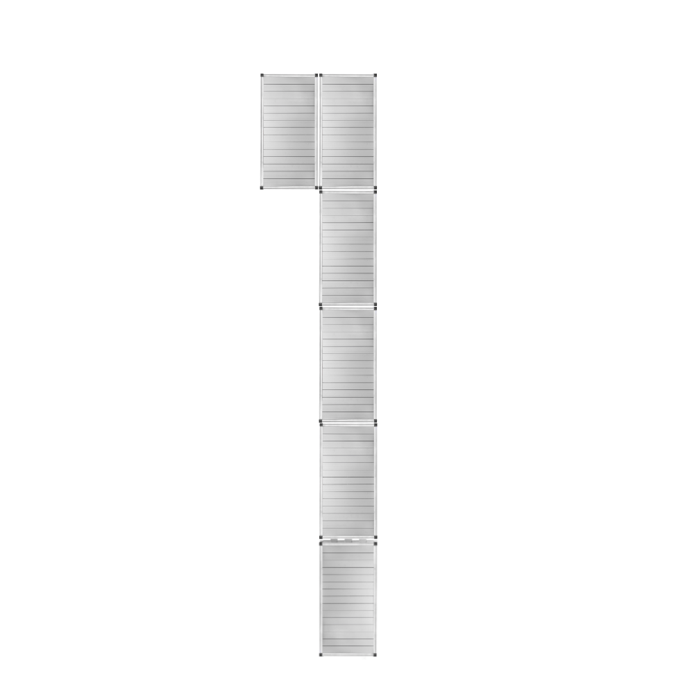 5 Section Left Platform Dock (With Shoreline-Kit)