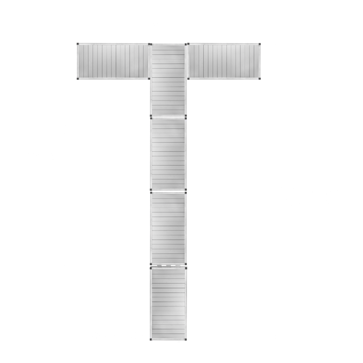 5 Section T-Shape Dock (With Shoreline-Kit)