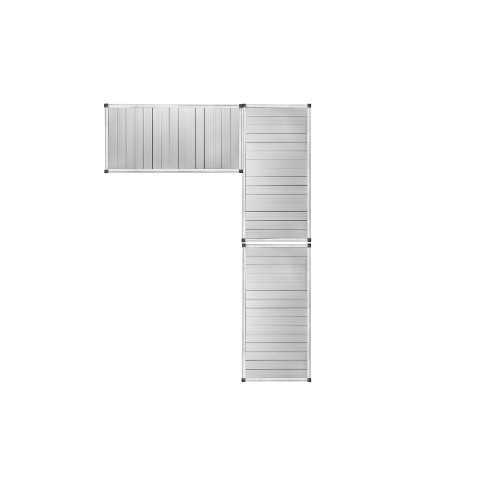 3 Section Left L-Shape Dock