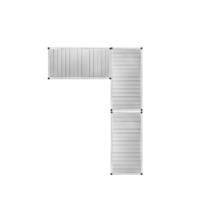 3 Section Left L-Shape Dock
