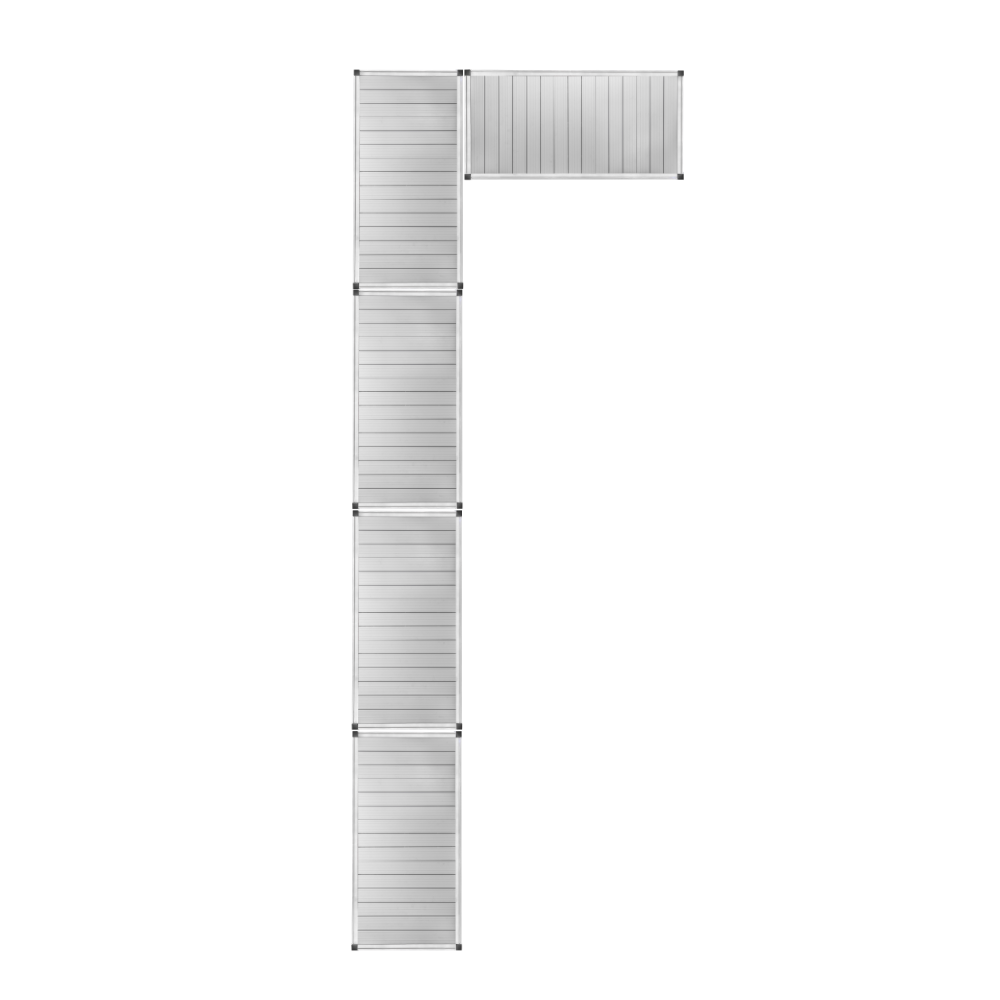 5 Section Right L-Shape Dock