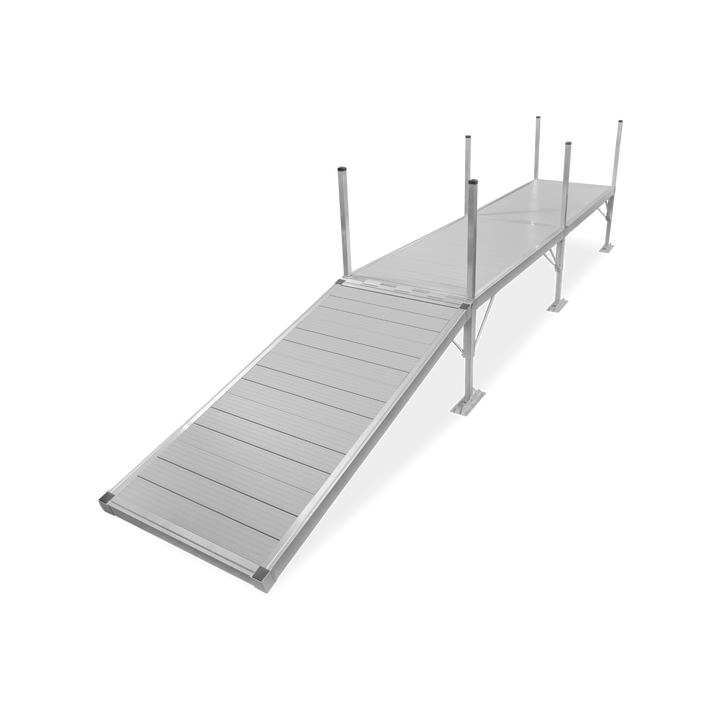 2 Section Straight Dock (With Shoreline-Kit)