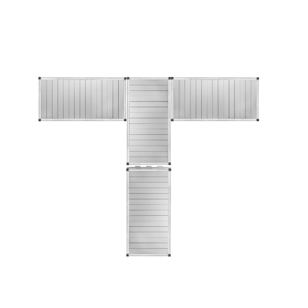 3 Section T-Shape Dock (With Shoreline-Kit)
