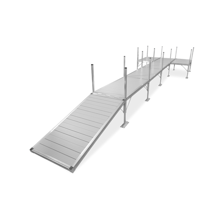6 Section Full Platform Dock (With Shoreline-Kit)