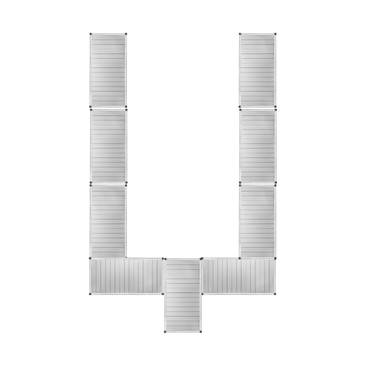 9 Section U-Shape Dock